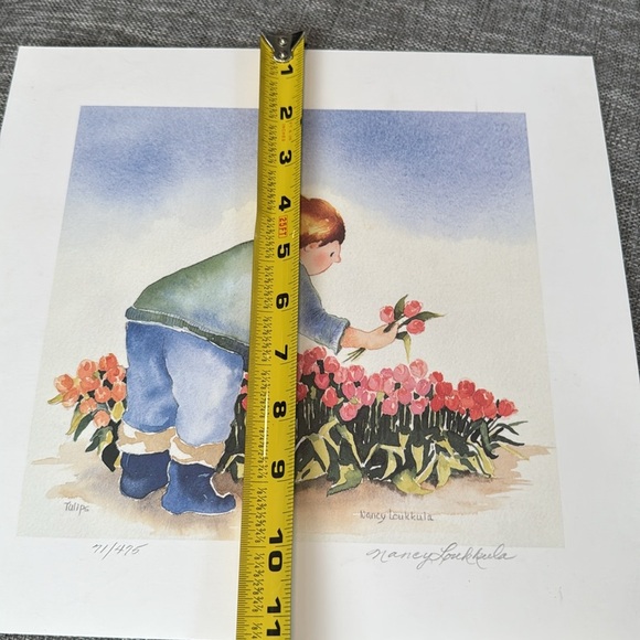 Nancy loukkula tulips art print - Picture 4 of 6